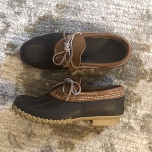 L.L. Bean Moc Boots Size 9 Narrow